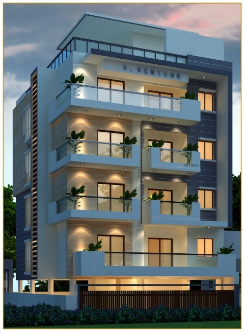 V.Venture Orchid - 3BHK Apartments in Jayanagar Bangalore
